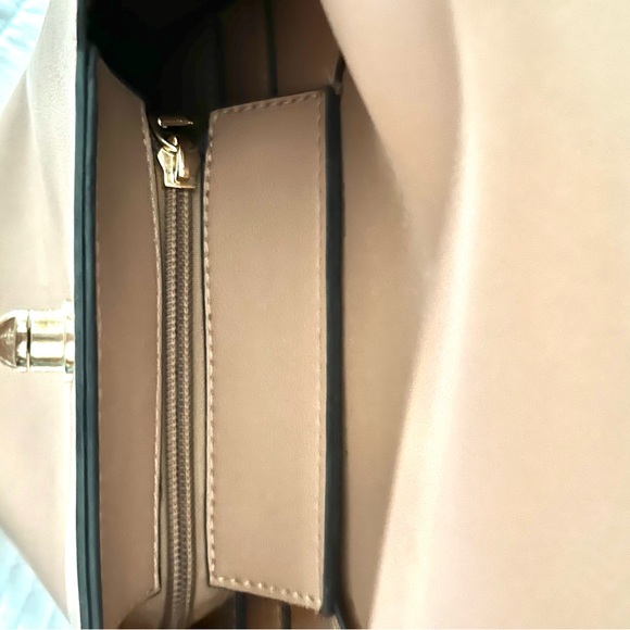 Expressions NYC purse, light tan, gently used. - Picture 6 of 6